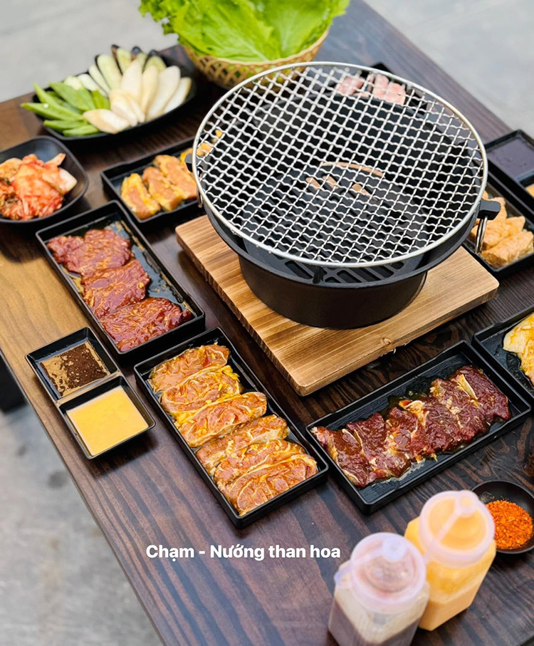 Review Chạm - Nướng than hoa Thanh Hóa