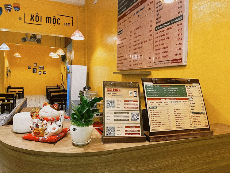 Review Xôi Mộc Thanh Hóa – tiệm xôi đậm vị Bắc trên đường Trường Thi