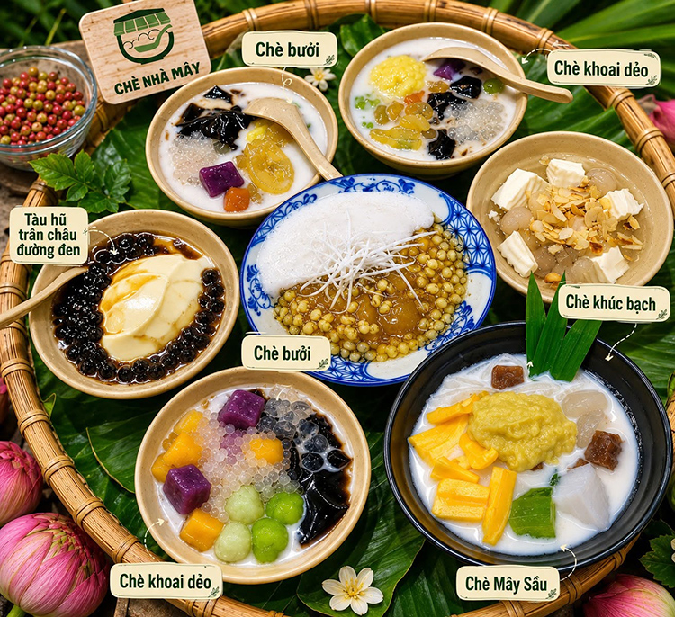 Reviews Chè Nhà Mây Thanh Hóa: Điểm hẹn ăn vặt “Mặn Ngọt Đủ Đầy” ngay trung tâm phố thị