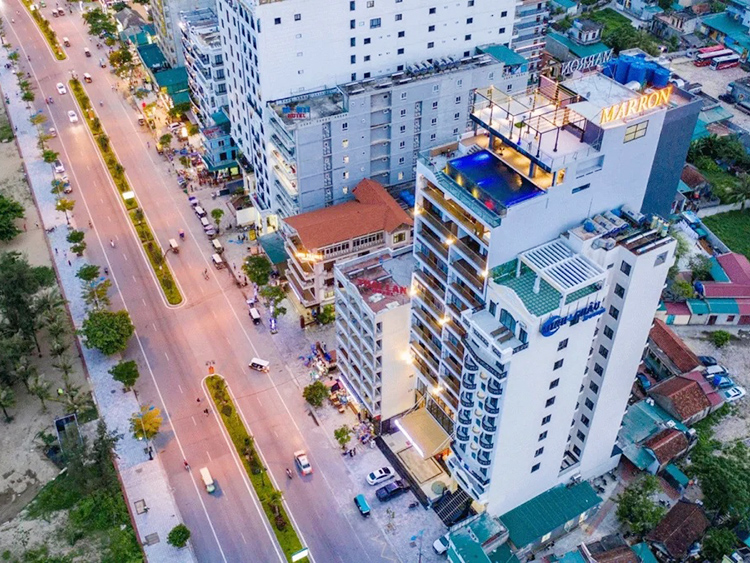 The Marron Hotel Sầm Sơn đường Hồ Xuân Hương